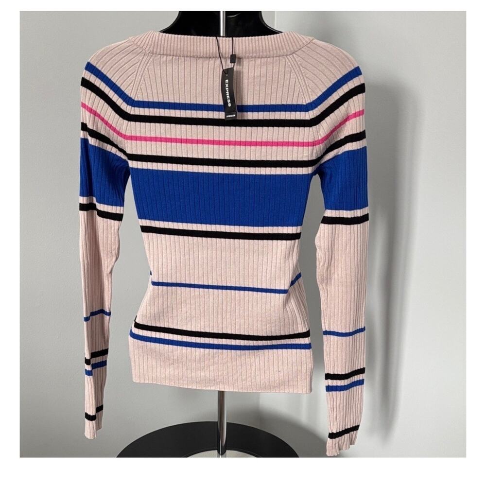 Express Ribbed Sweater - Medium - Picture 2 of 3